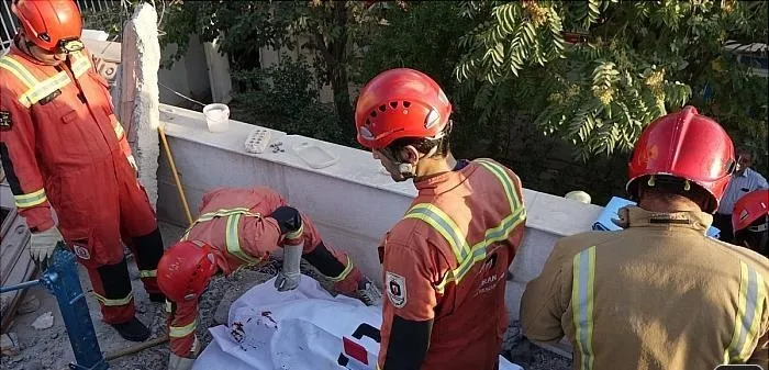 کارگر تبریزی زنده زنده زیر آوار ساختمان دفن شد
