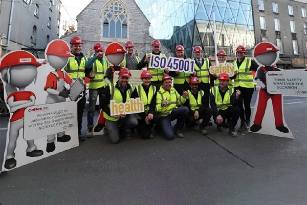 Which ISO Standard leads to construction safety in the workplace