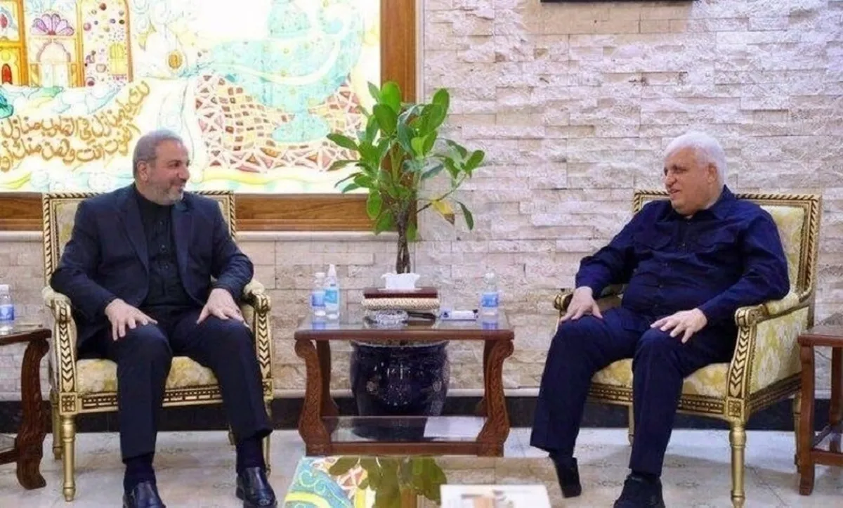 جزئیات دیدار رئیس الحشد الشعبی عراق با سفیر ایران