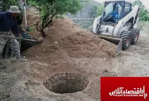 توقیف ۳ دستگاه حفاری و انسداد ۴۳ حلقه چاه غیرمجاز