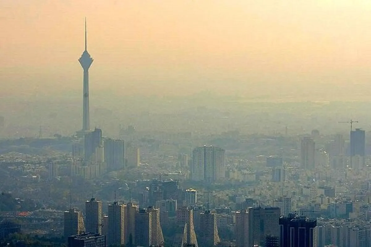 آلودگی هوای تهران رکورد زد