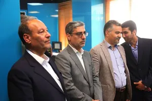 بازدید دکتر علی رسولیان، مدیرعامل فولاد سنگان و برخی از اعضای شورای پژوهشی شرکت از پارک علم و فناوری خراسان رضوی