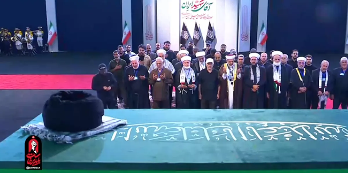 مصلای تهران میزبان هیأت علمای فلسطین در مراسم وداع