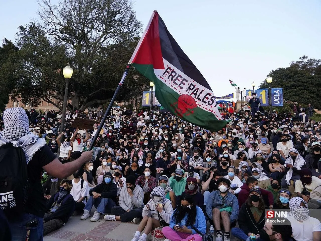 اشک‌های خانم بازیگر کانادایی در حمایت از فلسطین