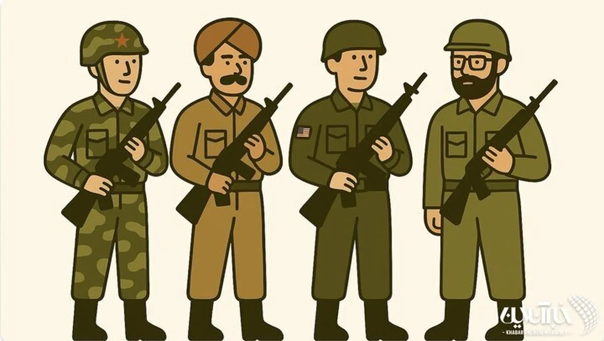 این ۱۰ کشور بزرگترین ارتش دنیا را دارند