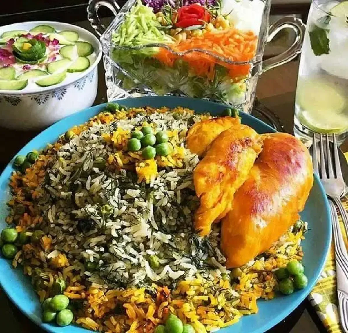 طرز تهیه نخودپلو با مرغ/ غذایی خوشمزه، مقوی و مجلسی