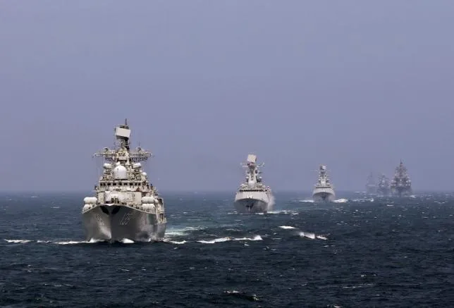 China party paper says no 'provocation' can stop its military drills