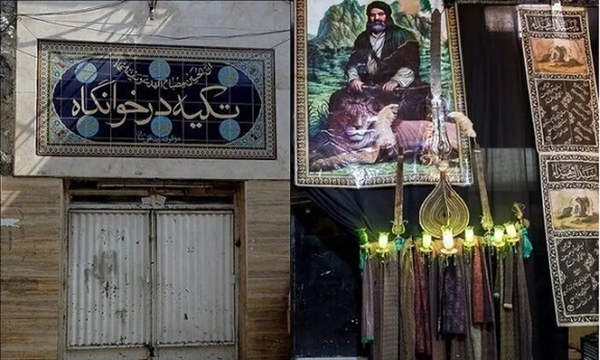 حکایتی عجیب از نخل خون‌بس در تکیه درخونگاه