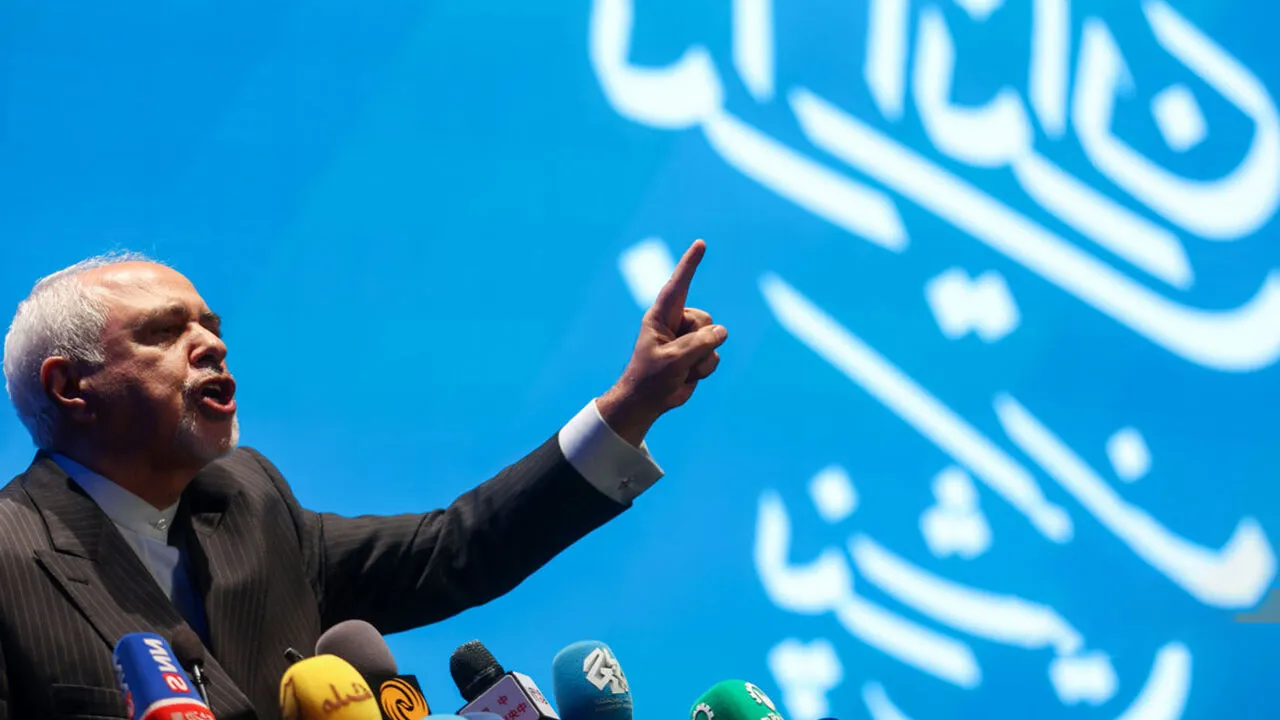 طوفان ظریف در مشهد + فیلم