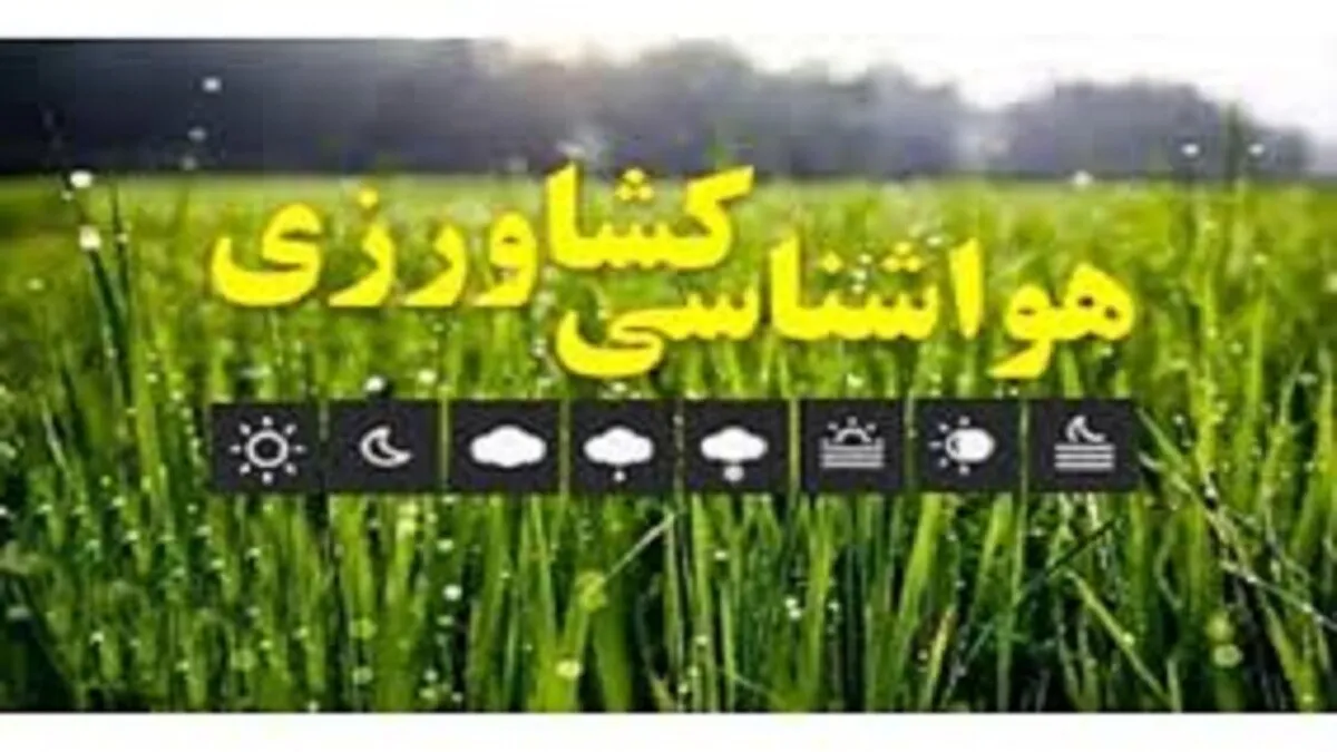 هشدار جدی هواشناسی به باغداران