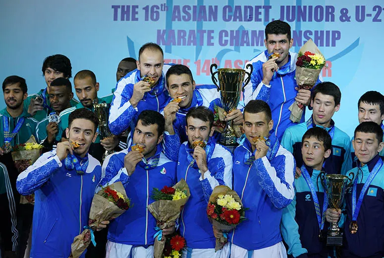 Iran karate team 2nd best in world ranking