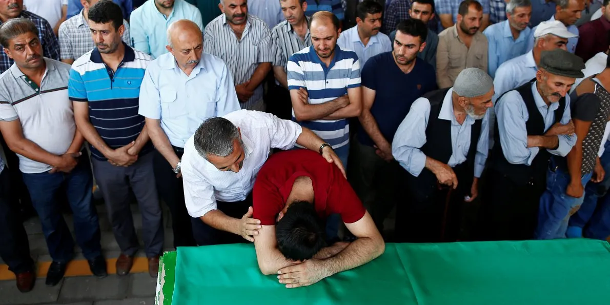 Turkey vows to cleanse Islamic State from border after wedding attack