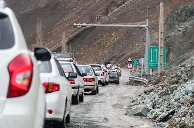 جاده-چالوس-ترافیک-است-مسافران-بخوانند