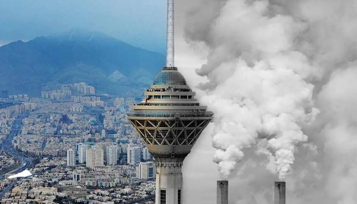 شاخص هوای تهران در آخرین ساعات روز