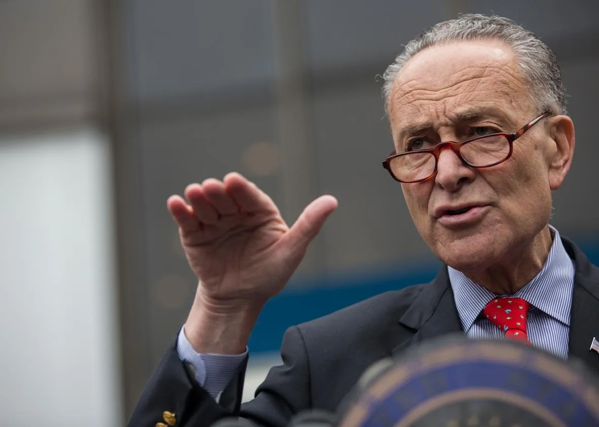 Schumer Predicts Trump Firing Mueller Would Be GOP Tipping Point