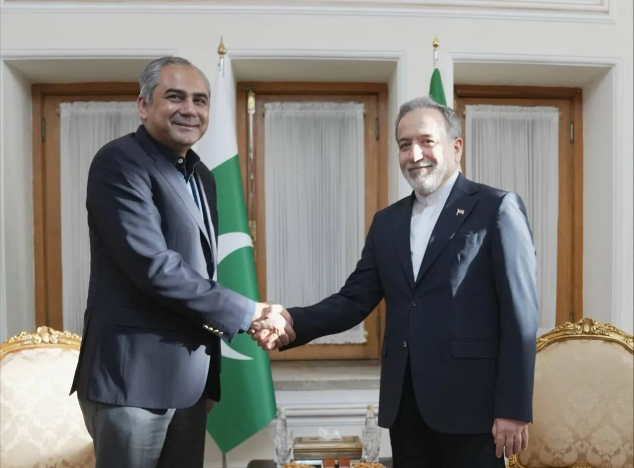 Pakistan interior minister meets Foreign Minister Araghchi in Tehran