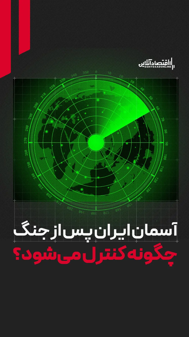 چرا ظرفیت عملیاتی آسمان ایران بعد از جنگ کاهش یافت؟ | وضعیت سامانه‌های ناوبری و نظارتی