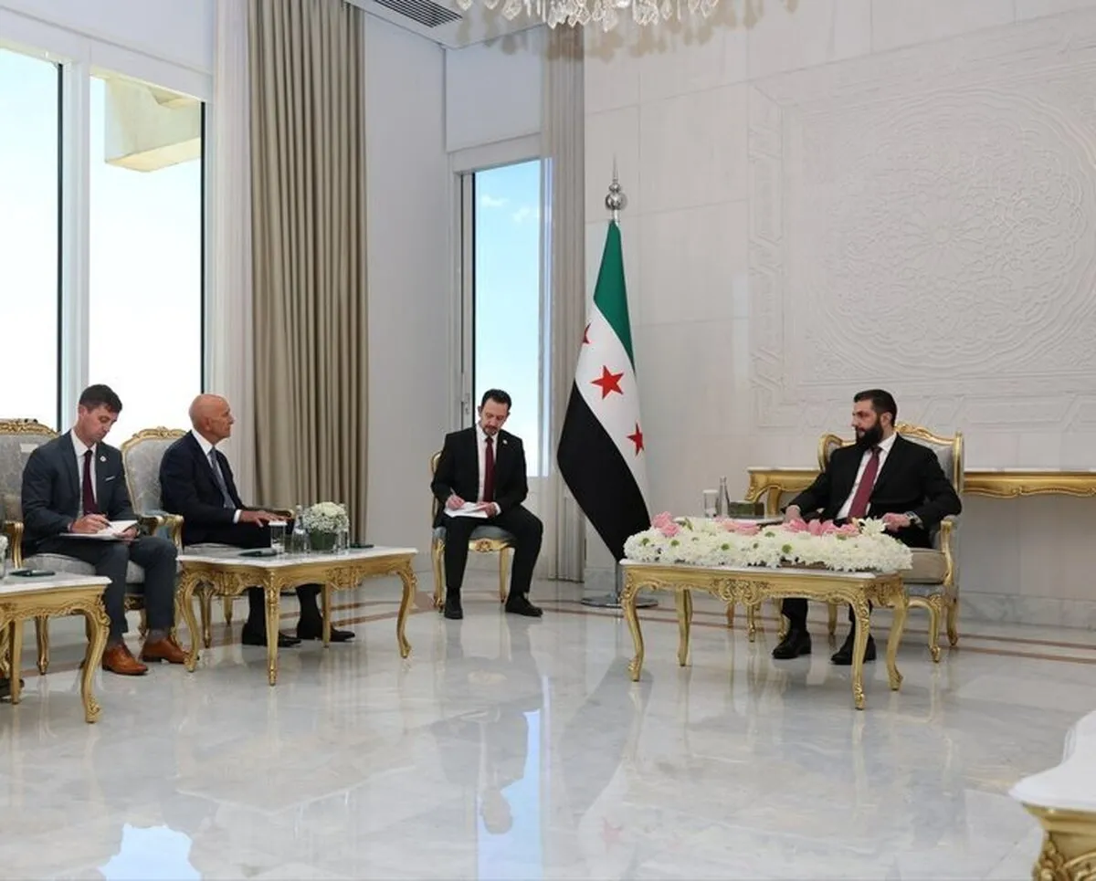 جزئیات دیدار فرستاده ترامپ با الشرع در دمشق