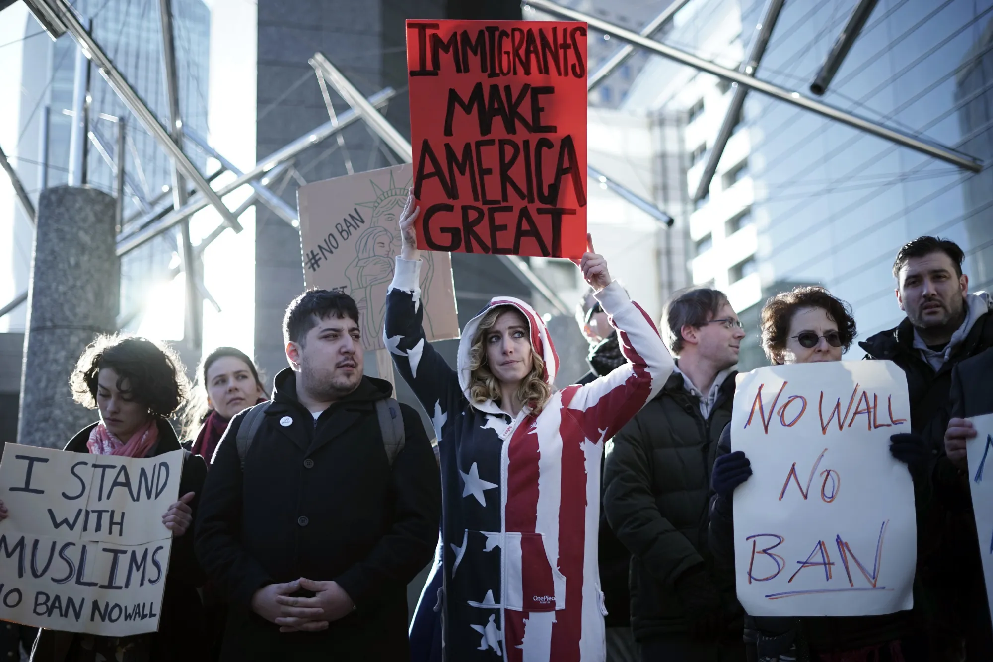 Only a third of Americans think Trump's travel ban will make them more safe