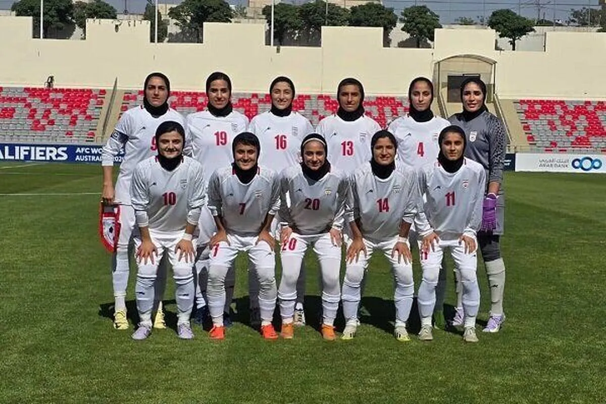نخستین شکست بانوان فوتبالیست مقابل لبنان