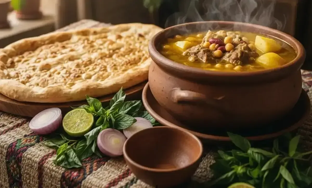 طرز تهیه آبگوشت سنتی به سبک اصیل ایرانی
