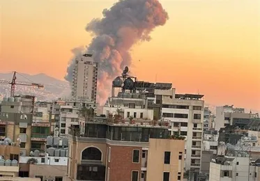 Israel carries out heavy strikes on Beirut