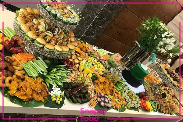 آموزش چیدن میز مزه برای مهمانی ها و جشن ها