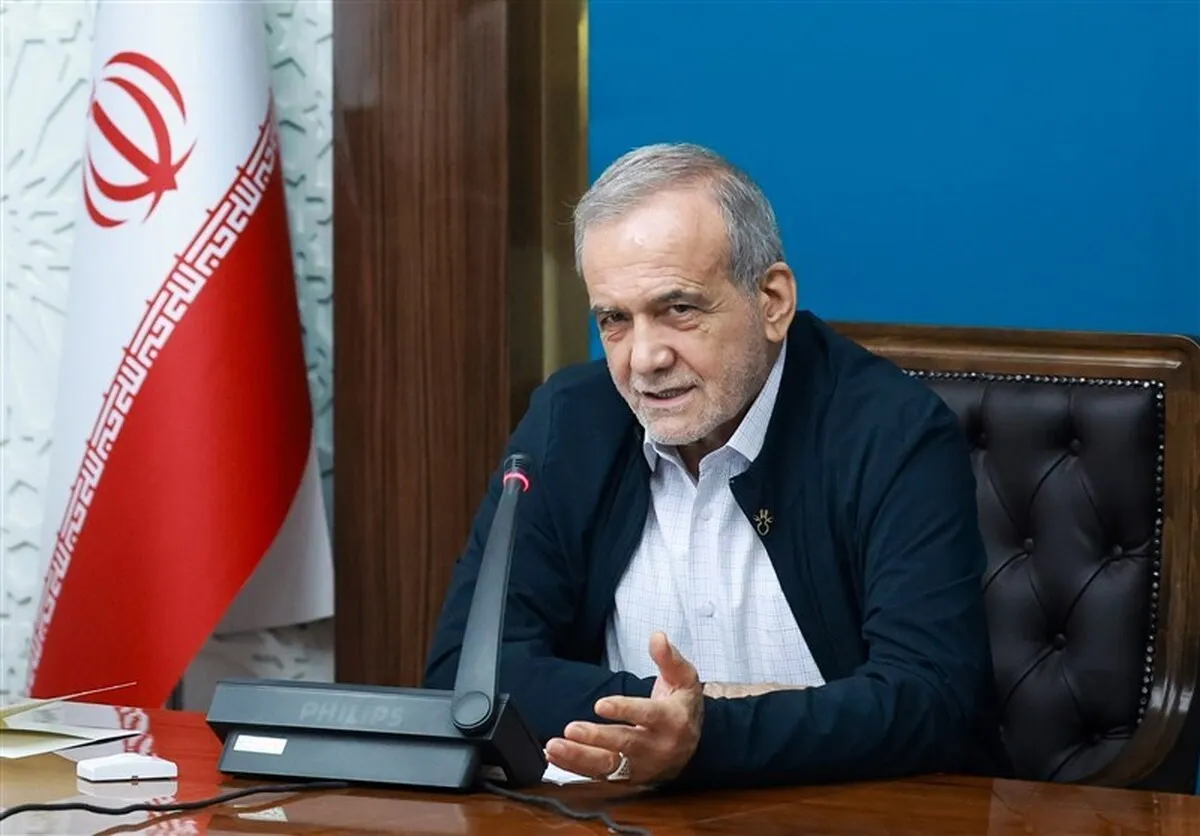 Pezeshkian Mocks Israeli Offer to Help Iran with Water Management