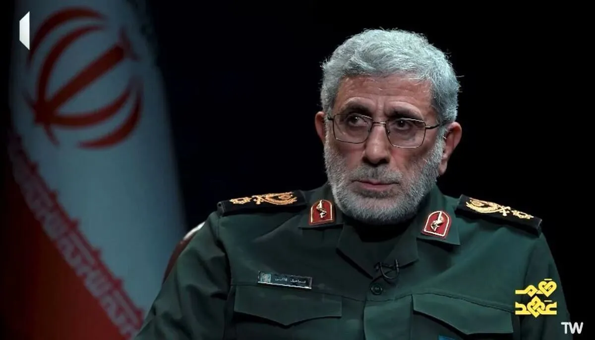 فوری / پیام مستقیم سردار قاآنی خطاب به اسرائیل منتشر شد
