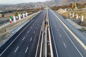 افتتاح فاز دوم پروژه آزادراه شهید سلیمانی / ترافیک ۴۰ درصد کاهش یافت