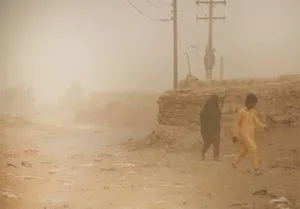 حمله طوفان به سیستان و بلوچستان