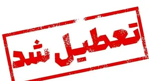 فوری / ادارات و بانک‌های استان البرز تعطیل شد