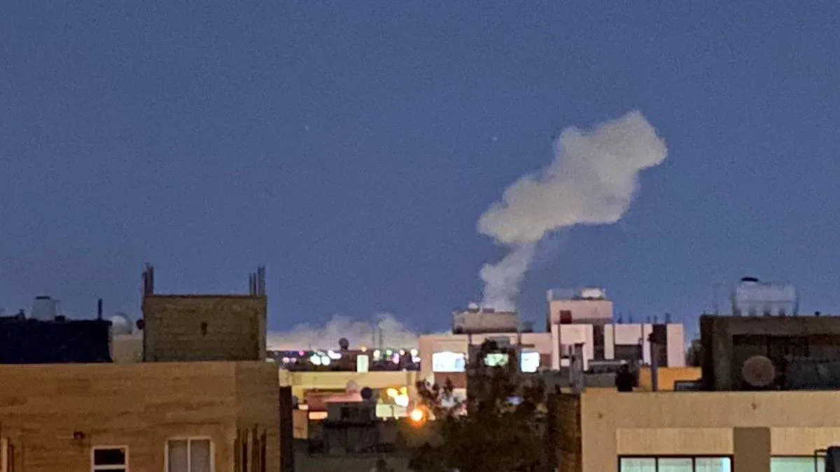 حمله موشکی به منطقه ۱۳ و ۱۴ تهران/ انفجار شدید در این محلات