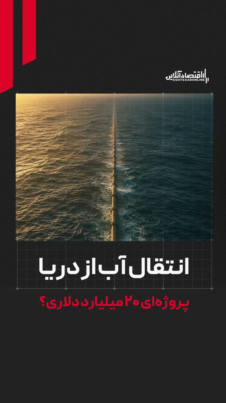 انتقال آب از دریا | پروژه‌ای ۲۰ میلیارد دلاری یا راهی برای نجات مناطق کم‌آب؟