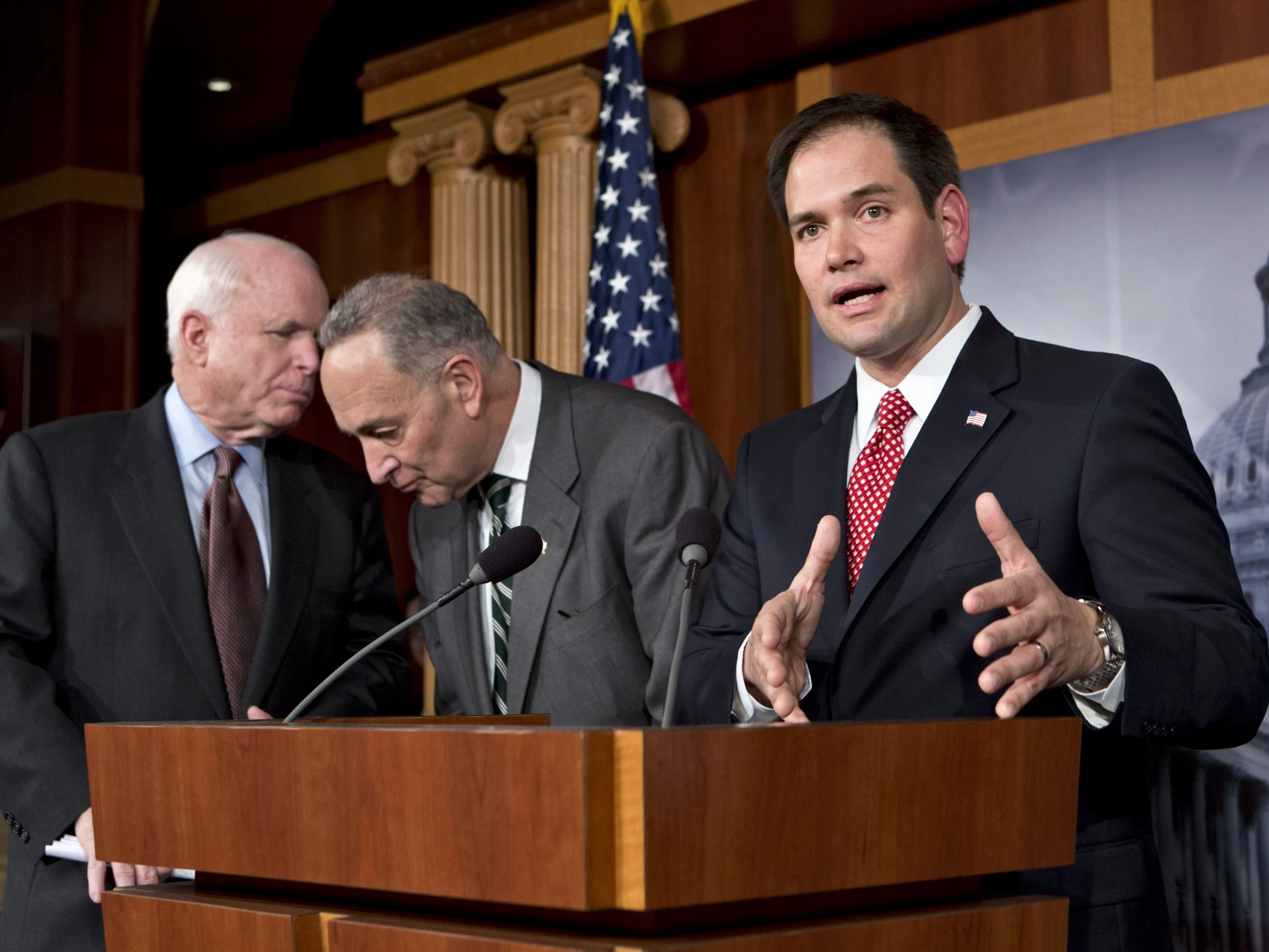 Trump hovers over McCain, Rubio U.S. Senate re-election contests