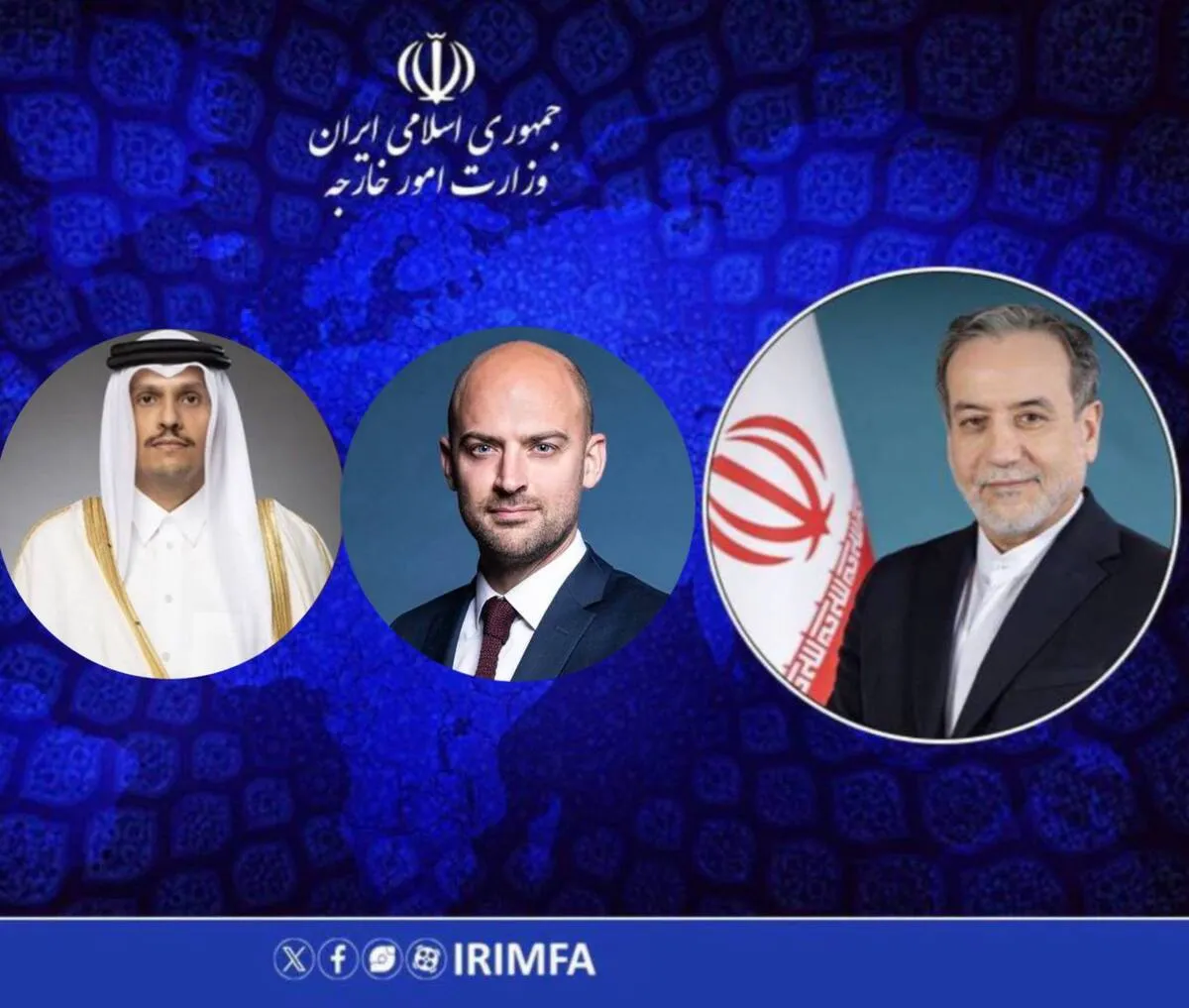 تماس تلفنی عراقچی با وزرای خارجه فرانسه و قطر