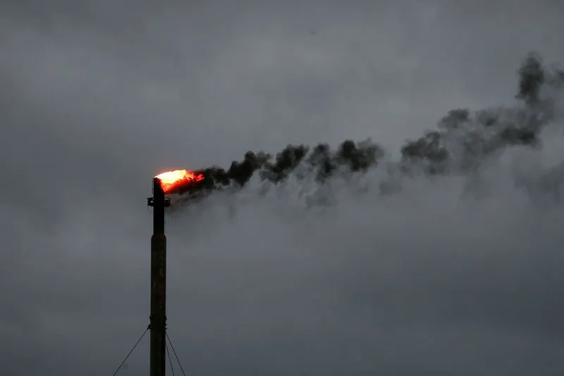 Crude dips, gasoline spikes as floods knock out almost a quarter of U.S. refineries