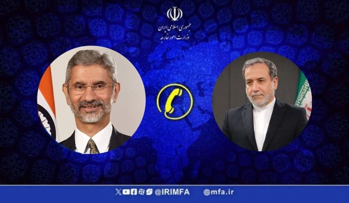 Iran, Indian FMs discuss latest regional, international developments