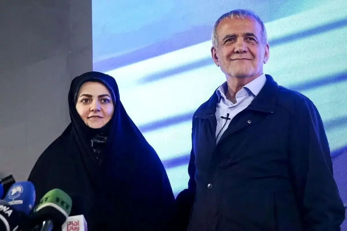 تیپ عجیب داماد پزشکیان در سفر قزاقستان+ عکس
