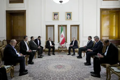 دیدار-عراقچی-با-یک-عضو-حماس