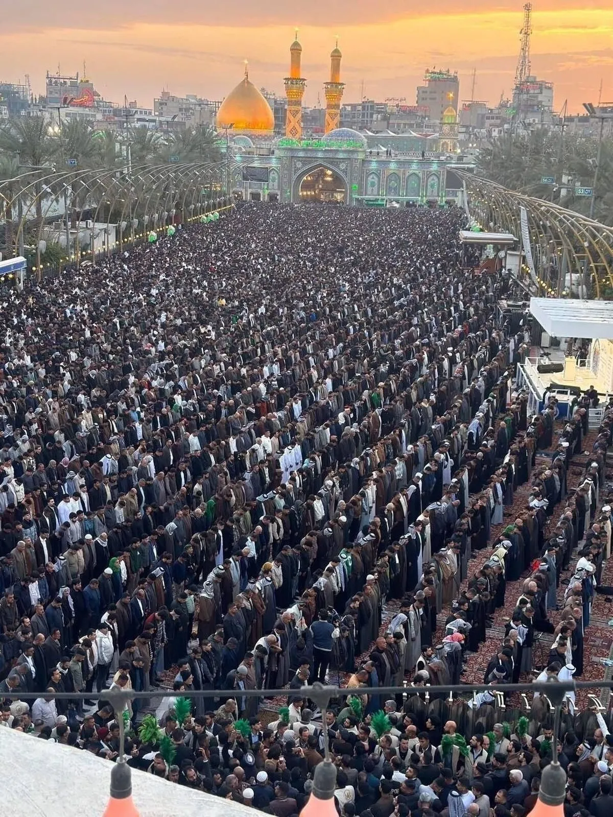 مصلای تهران میزبان نمازگزاران عید سعید فطر شد
