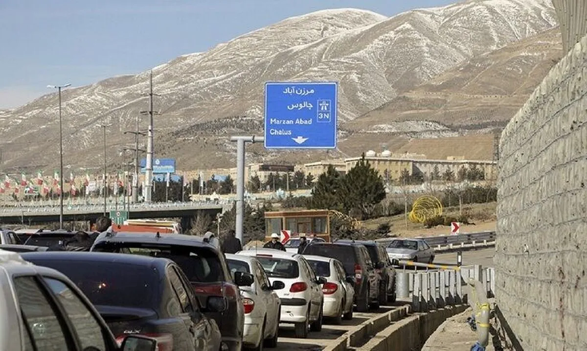 آخرین روز تعطیلات با ترافیک سنگین در جاده‌های شمال/ محور چالوس امروز یک‌طرفه می‌شود