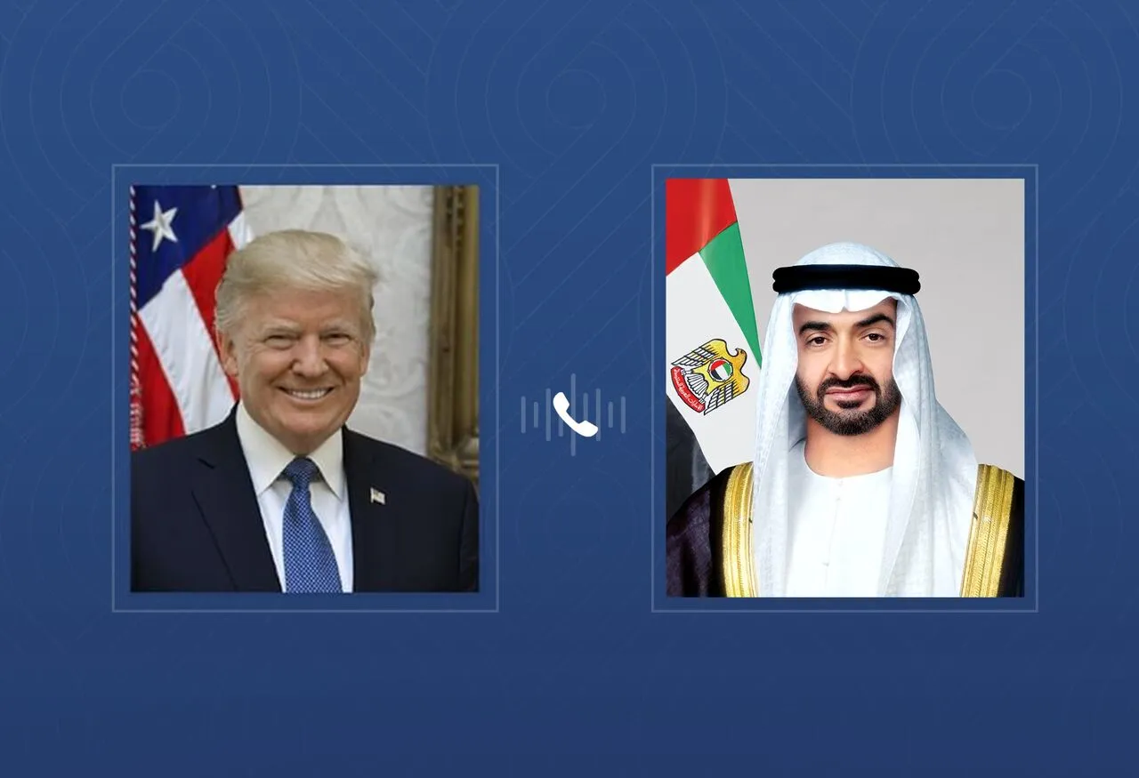 ترامپ و بن زاید