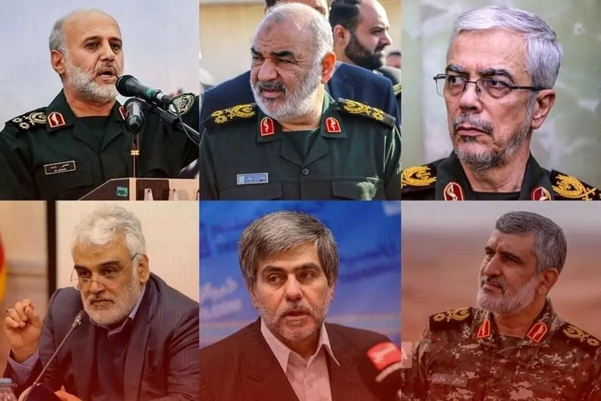 زمان و مکان تشییع پیکر سرلشکر باقری و سردار حاجی‌زاده مشخص شد
