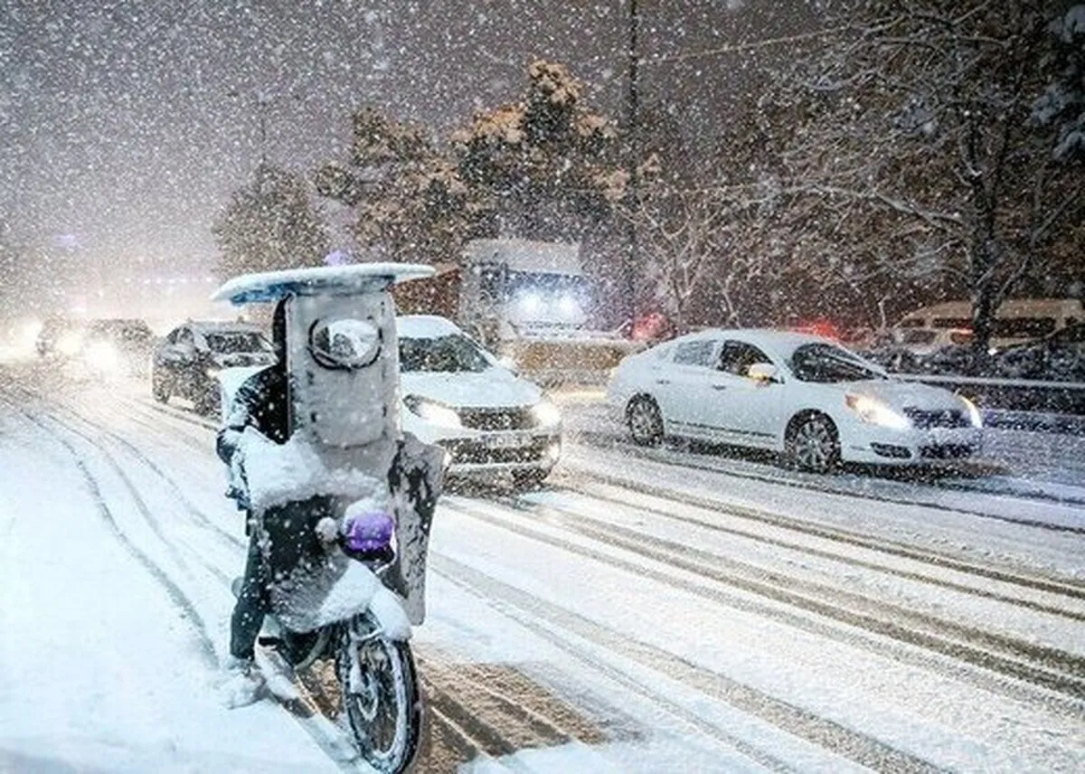 بارش برف و کولاک از امشب چهارشنبه ۱۰ دی ۱۴۰۴ / این استان‌ها منتظر بارش‌های سنگین باشند