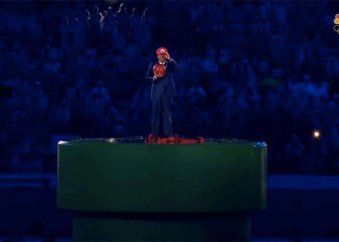 Japan's Abe Plays Super Mario in Rio to Promote 2020 Tokyo Games