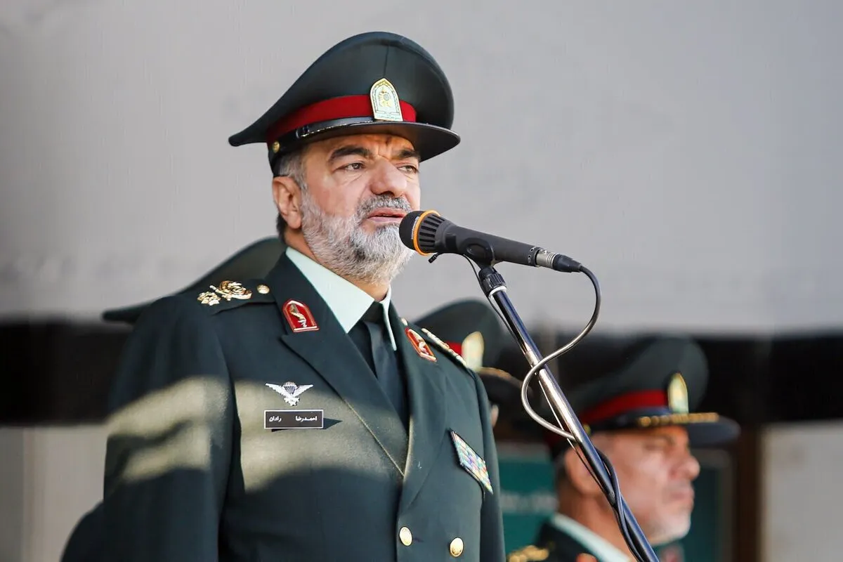 سردار رادان: نظام امنیتی و دفاعی جمهوی اسلامی ایران با تمام جهان فرق می‌کند