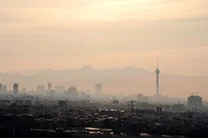 شاخص کیفیت هوای تهران امروز ۱۳ بهمن