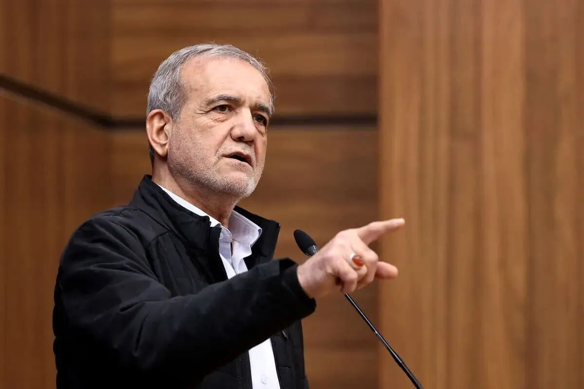 Pezeshkian calls naval blockade extension of military ops against nations paying for independence