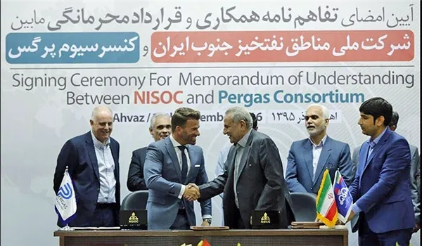 NISOC, Pergas Consortium sign oil MoU